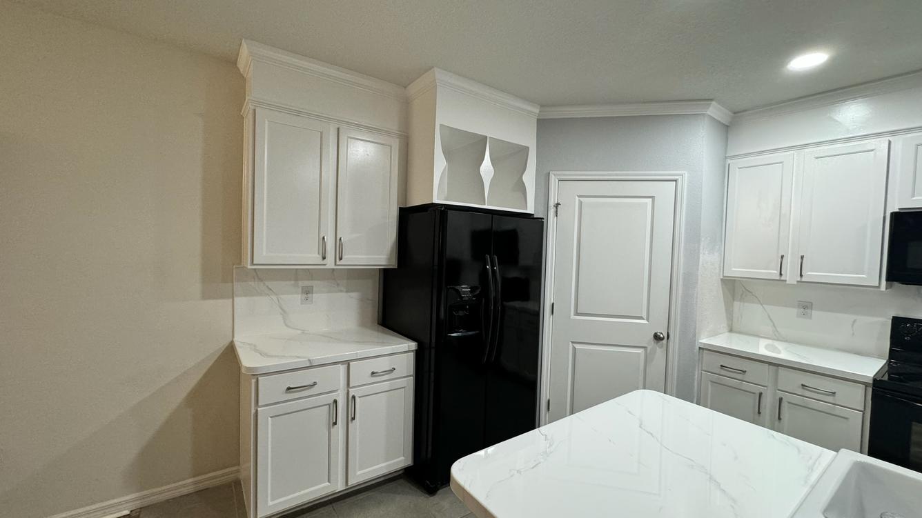 New cupboards