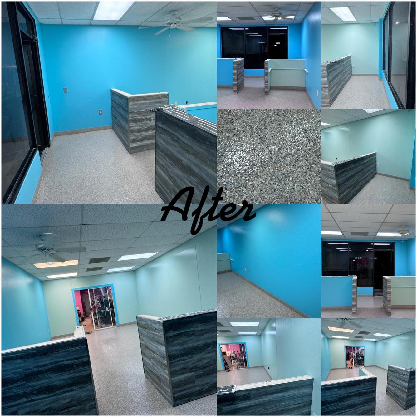 Before After Painting and Flooring