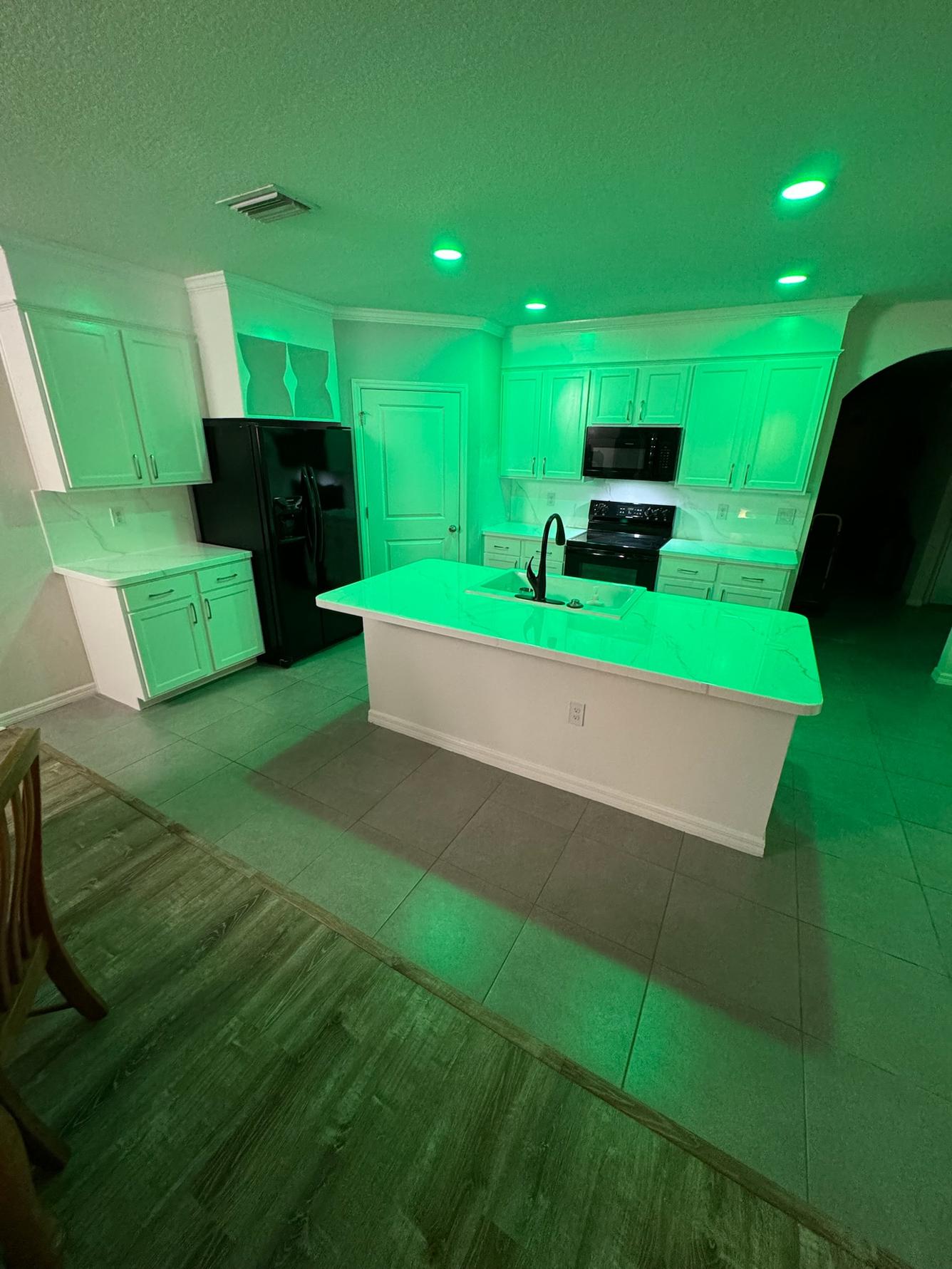 Sunken lighting